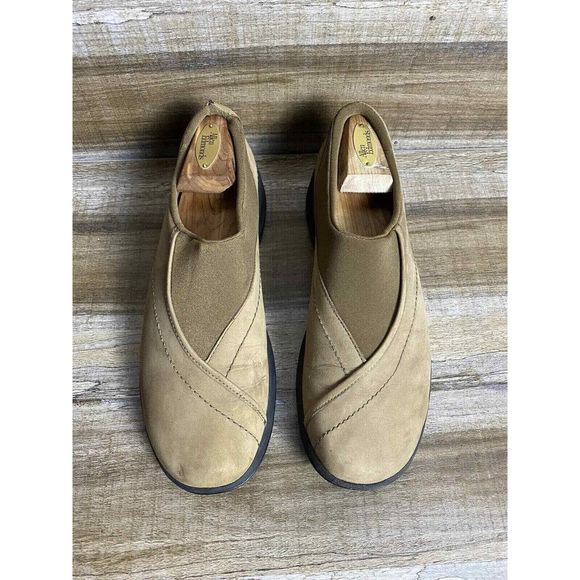 Merrell womens loafer topo curve casual nubuck leather tan size 11‎ - Picture 2 of 10